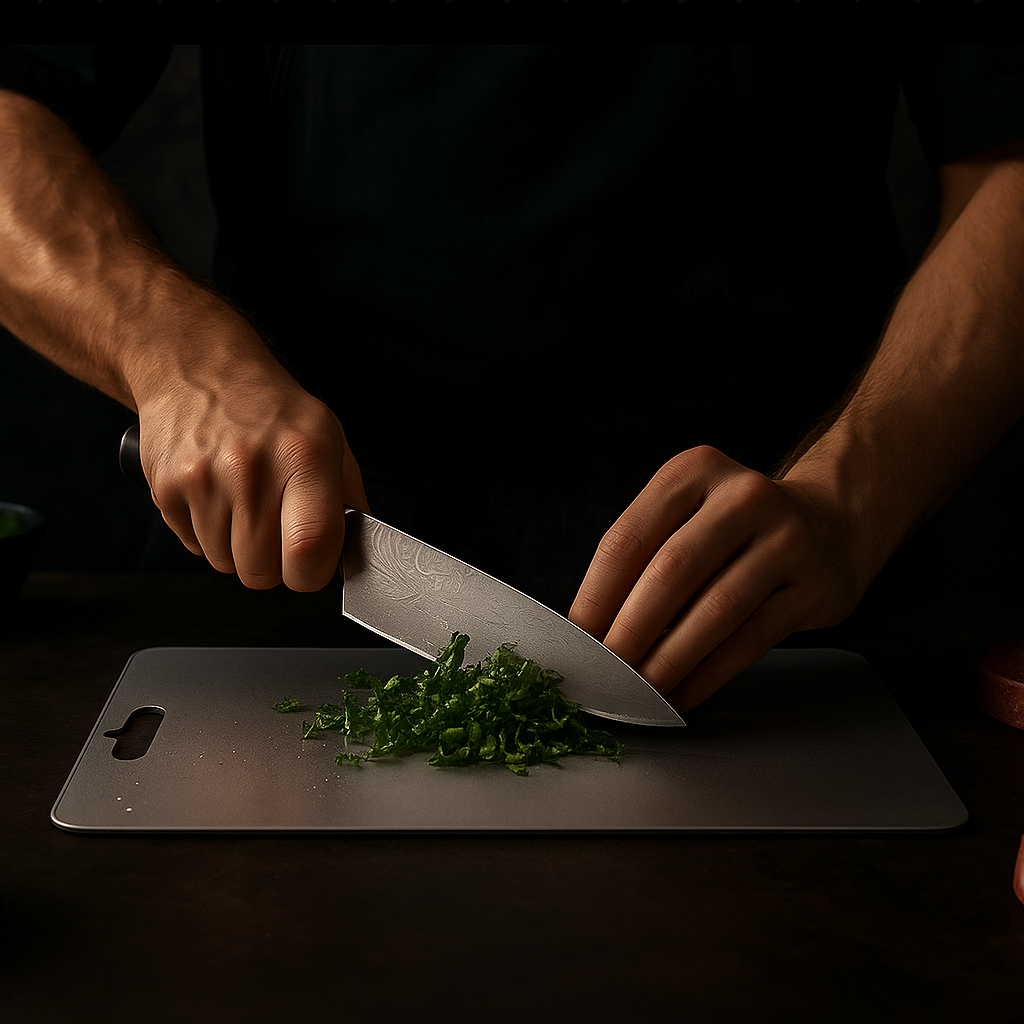 Titanchef 100% ren titanium skærebræt