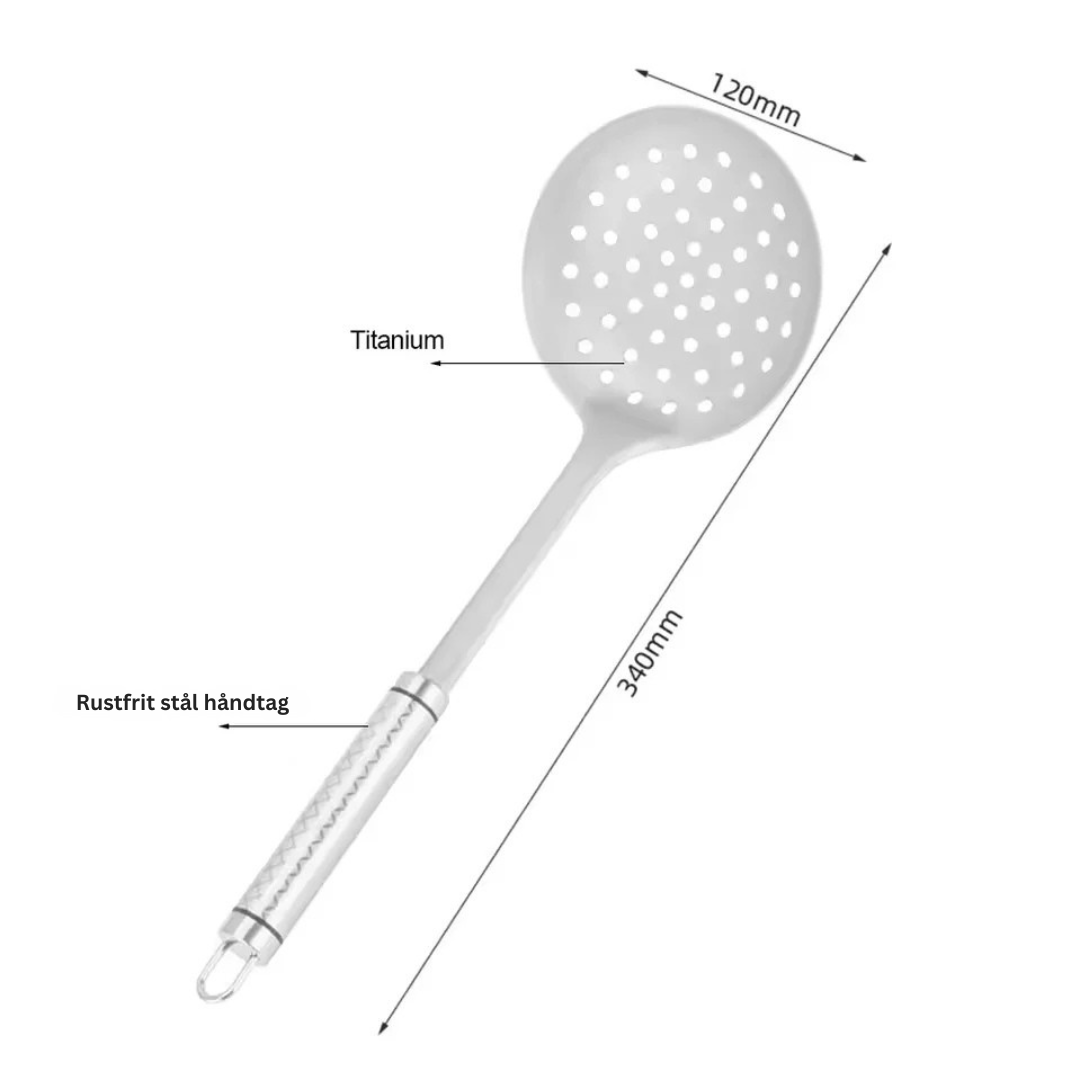 Titanchef 100 % ren titanium køkkenredskaber
